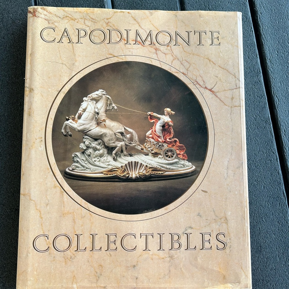 Capodimonte Collectibles Book Publications International LTD 1990 Beauitful Book